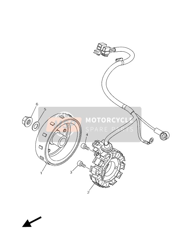 Yamaha DELIGHT 2018 Generatore per un 2018 Yamaha DELIGHT